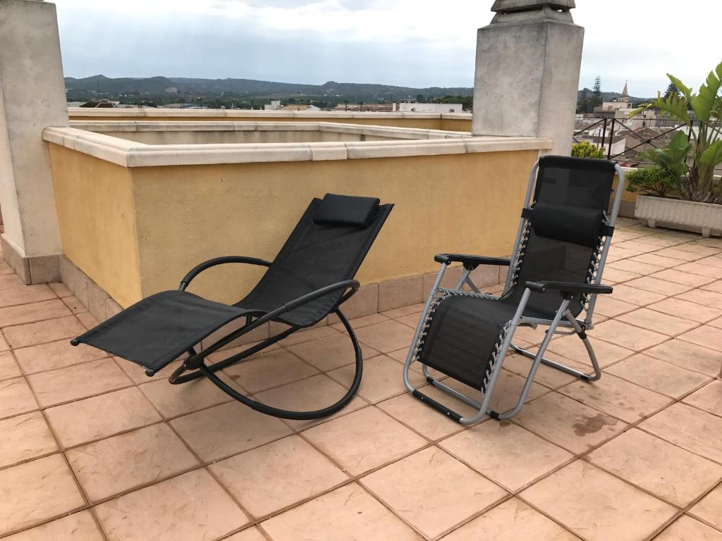 Balkón alebo terasa v ubytovaní Residential jardín del pintor - la casa amarilla