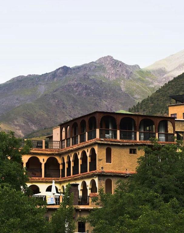 Nespecifikovaný výhled na hory nebo výhled na hory při pohledu z bed and breakfast