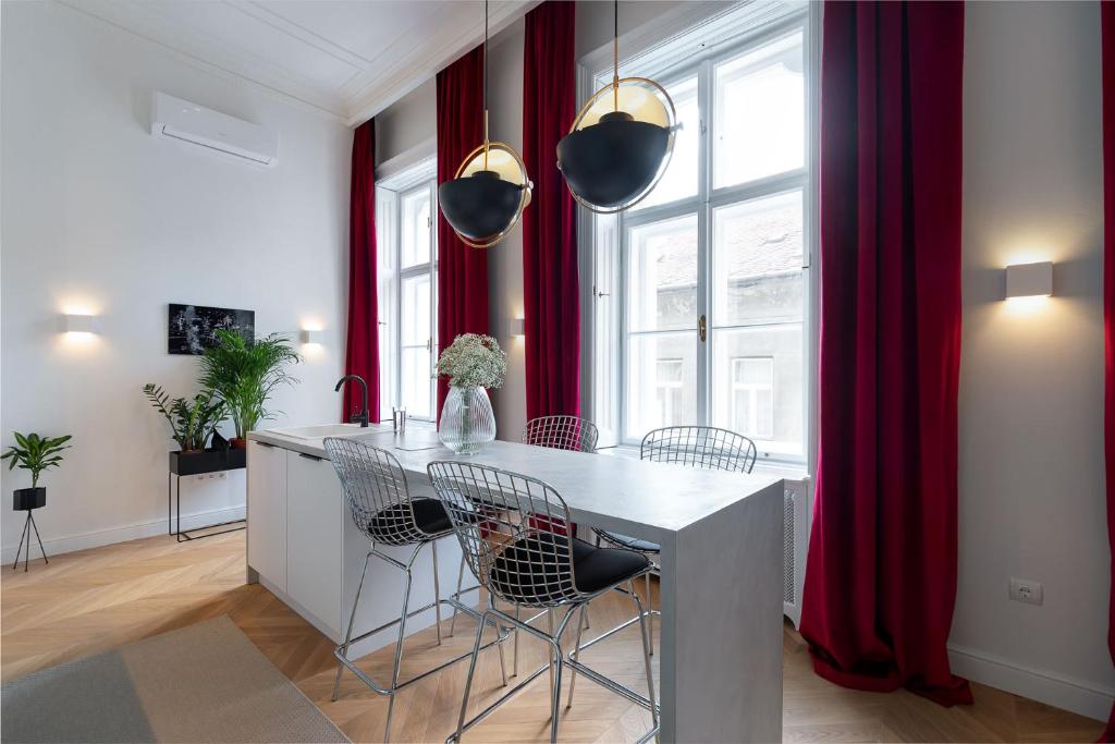 Fotografia z galérie ubytovania Erkel Boutique Apartment–Chic flat by Market Hall v Budapešti