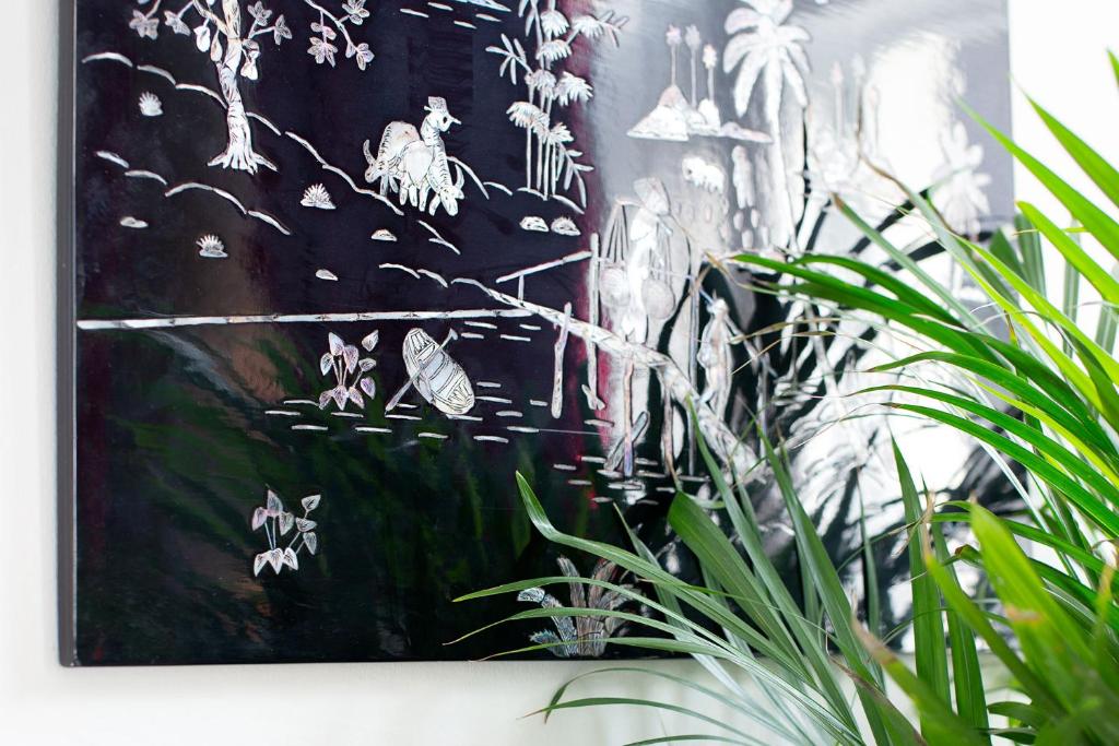 Vonkajšia záhrada v ubytovaní Erkel Boutique Apartment–Chic flat by Market Hall