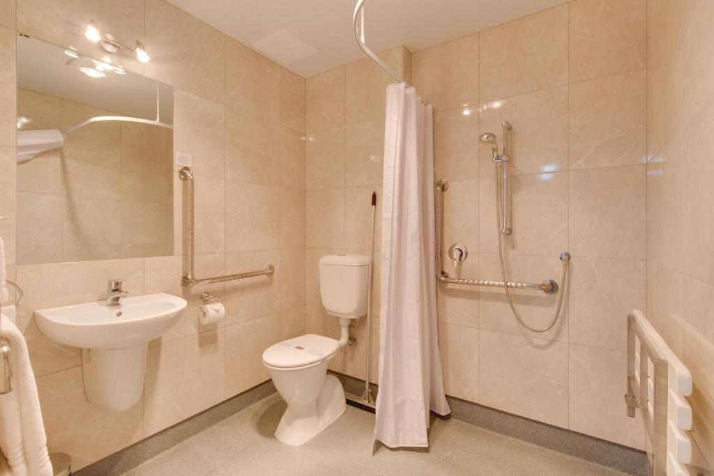Koupelna v ubytování BKs Premier Motel Esplanade