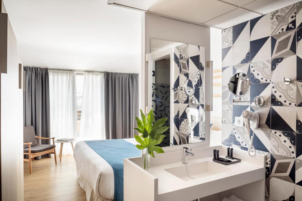 Posezení v ubytování AQUA Hotel Onabrava & Spa 4*Sup