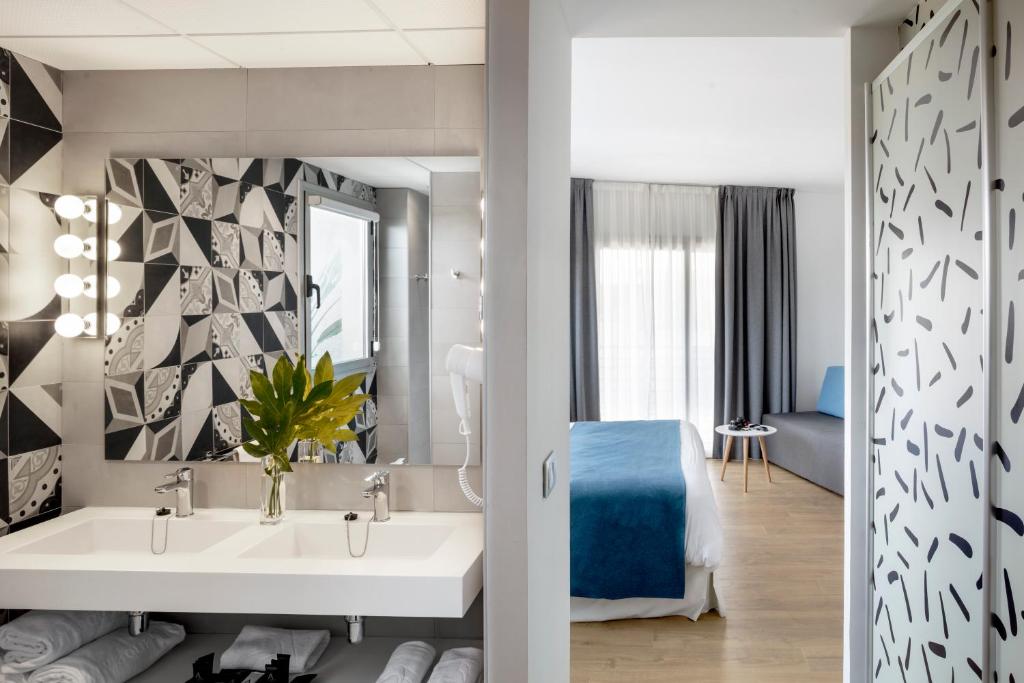 Posezení v ubytování AQUA Hotel Onabrava & Spa 4*Sup