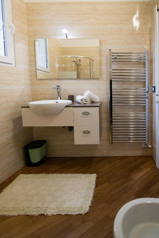 Koupelna v ubytování B&B IL SEGRETO