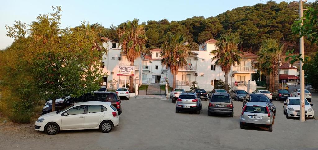 Budova, kde se aparthotel nachází