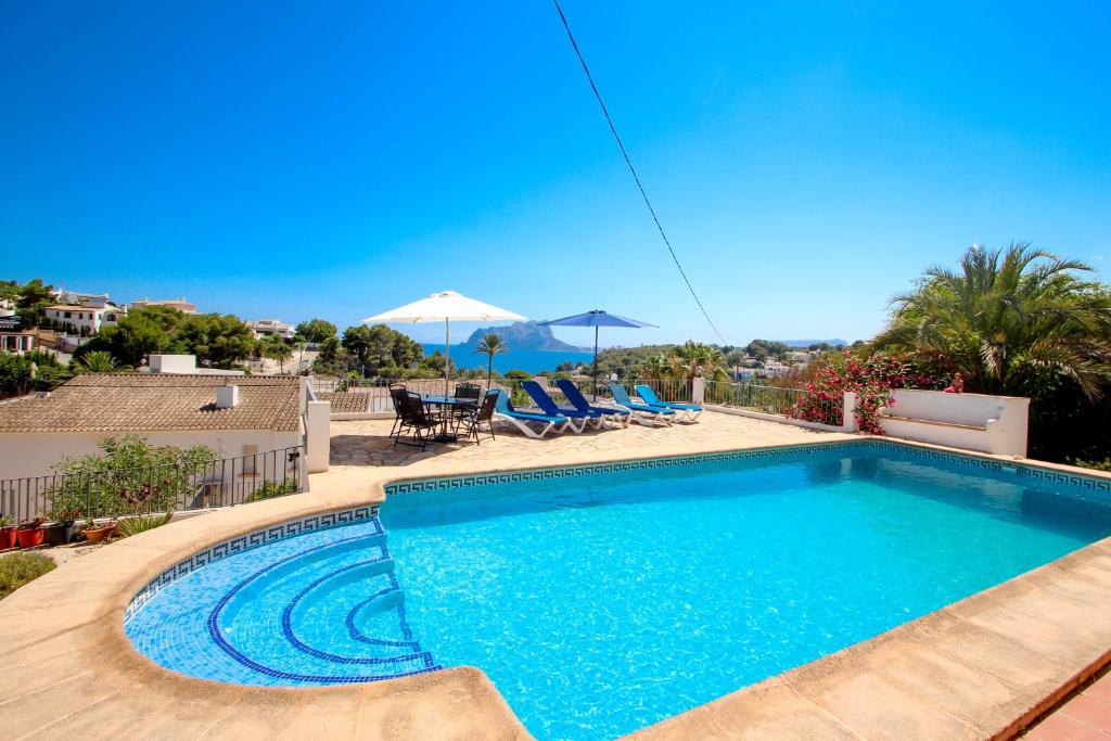 Anna-2 - sea view villa with private pool in Benissa, Benissa ...