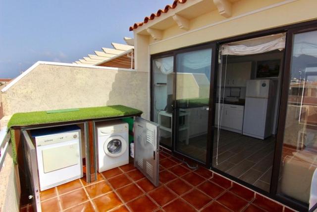 Balkón alebo terasa v ubytovaní Ático Duplex en 1a línea de mar