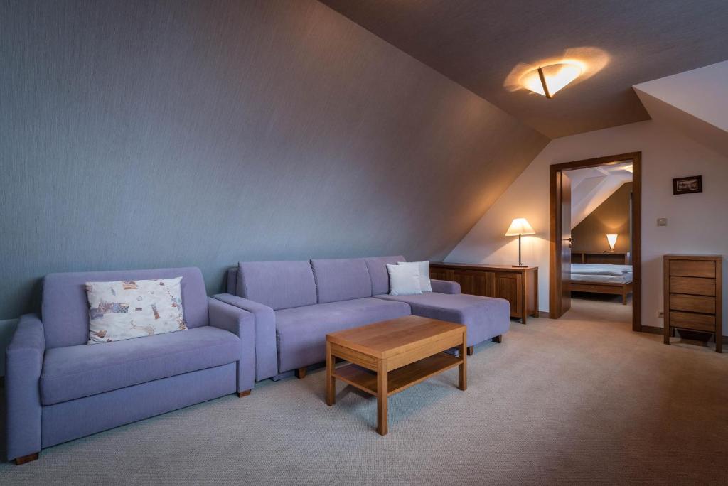 Posezení v ubytování Hotel Rozsutec