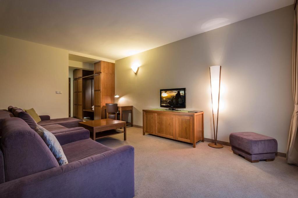Posezení v ubytování Hotel Rozsutec