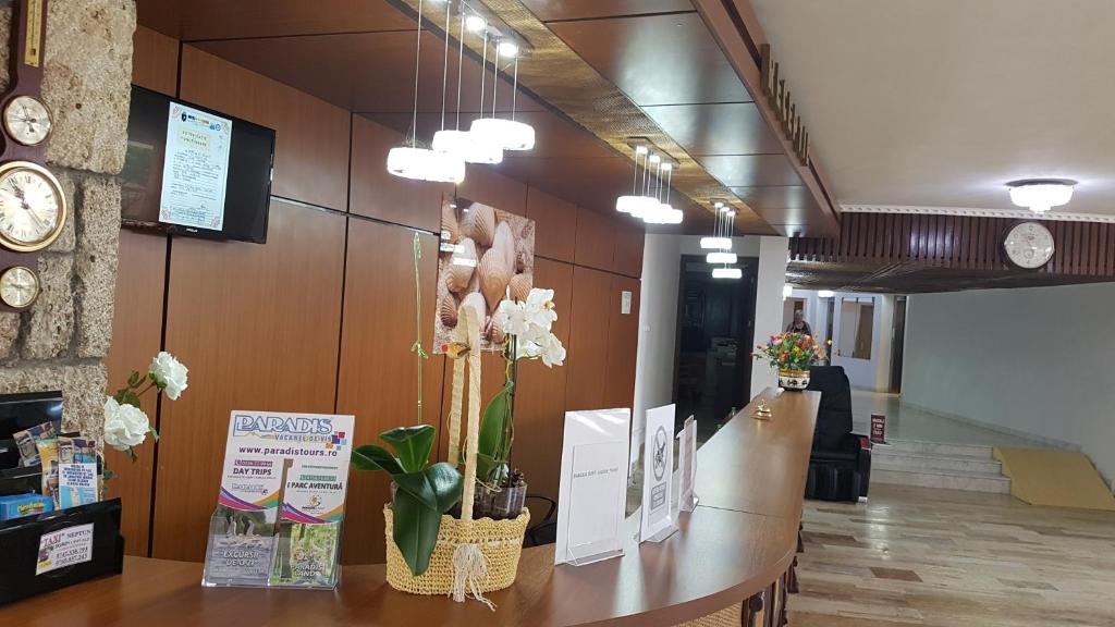 Vstupní hala nebo recepce v ubytování Hotel Scoica