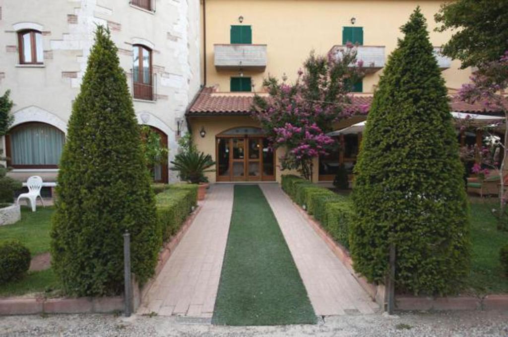 Zahrada ubytování Albergo La Lanterna