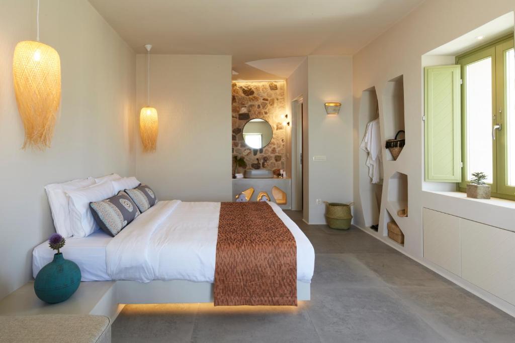 Posteľ alebo postele v izbe v ubytovaní Aeon Suites - Adults Only