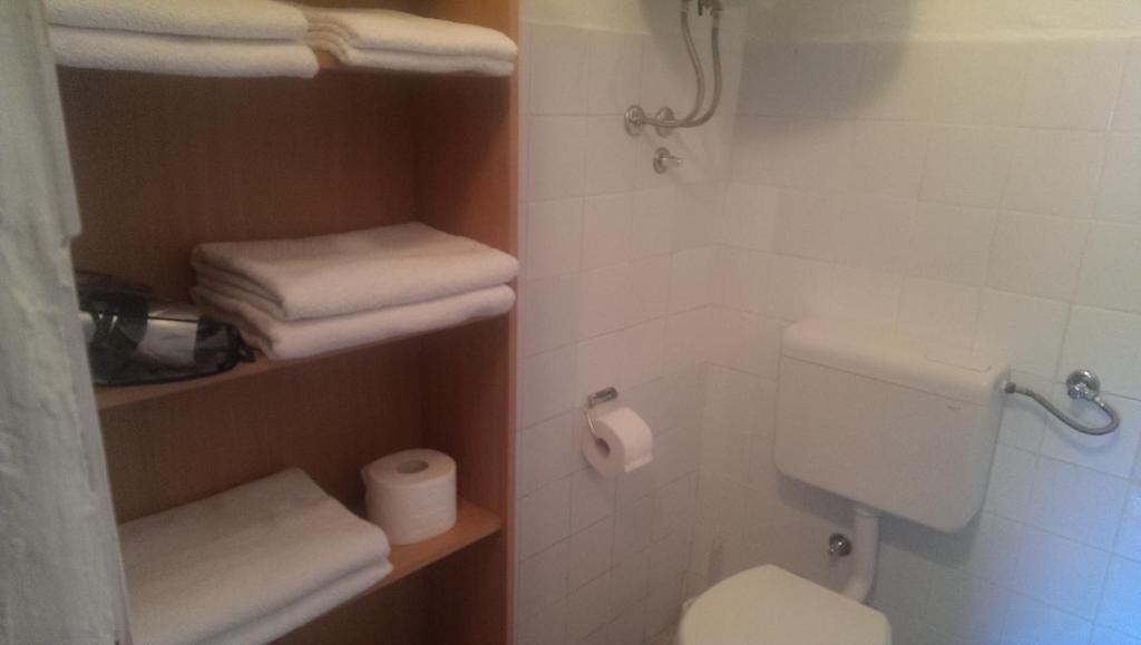 Koupelna v ubytování Apartment Stanko