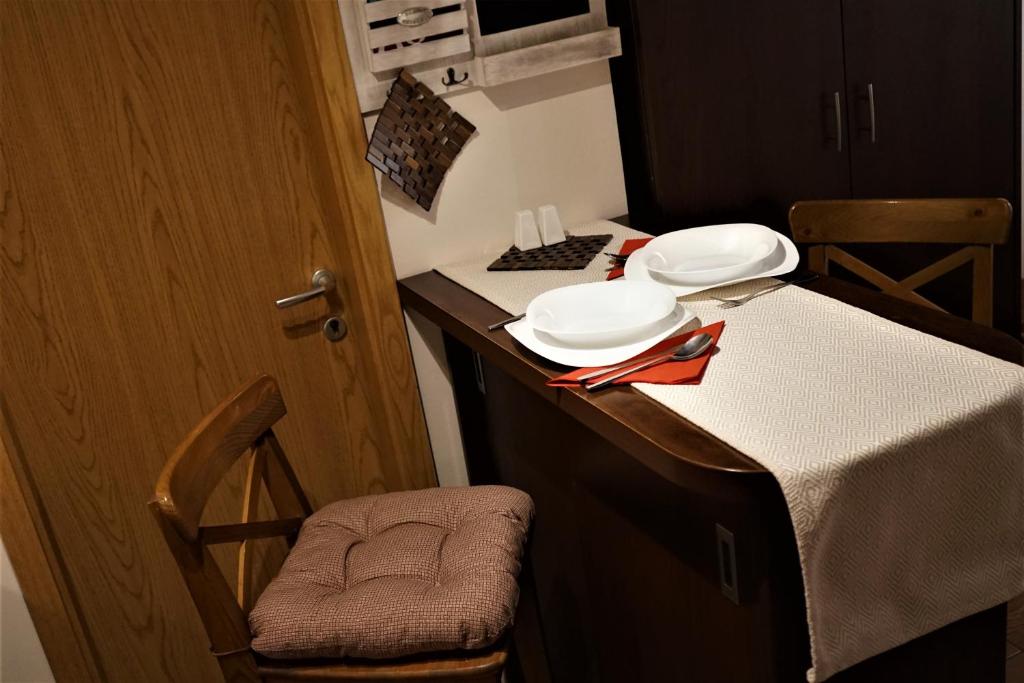 Kúpele alebo wellness v ubytovaní Momo's Studio Apartment Zagreb