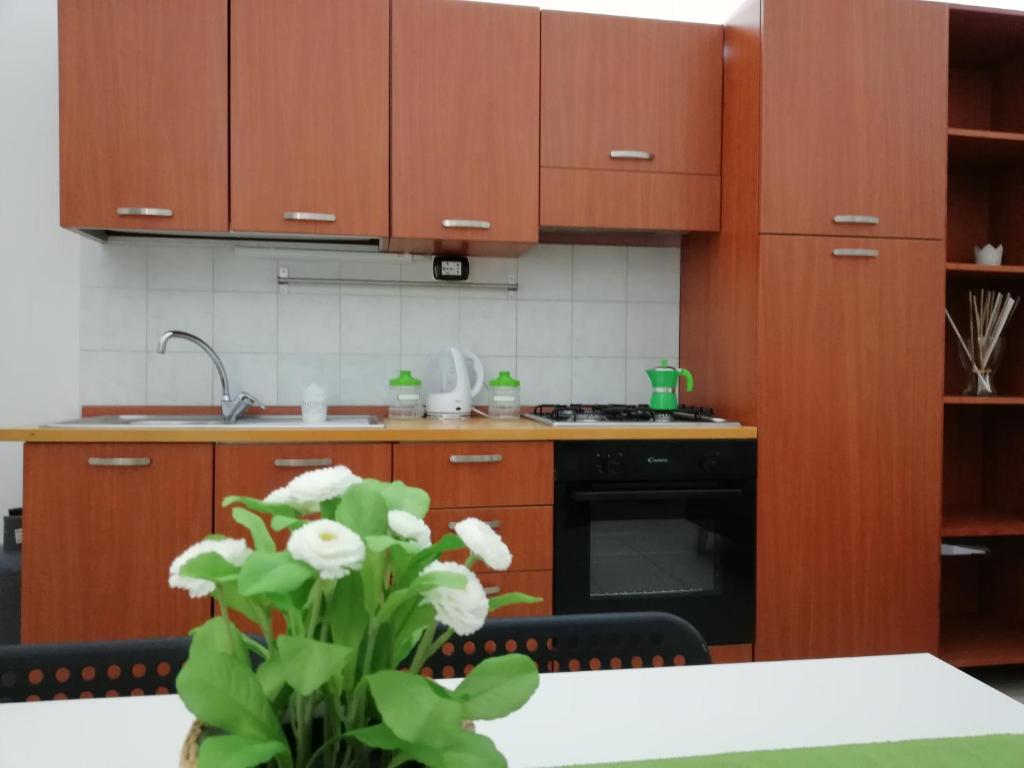 Kuchnia lub aneks kuchenny w obiekcie Dimora 394