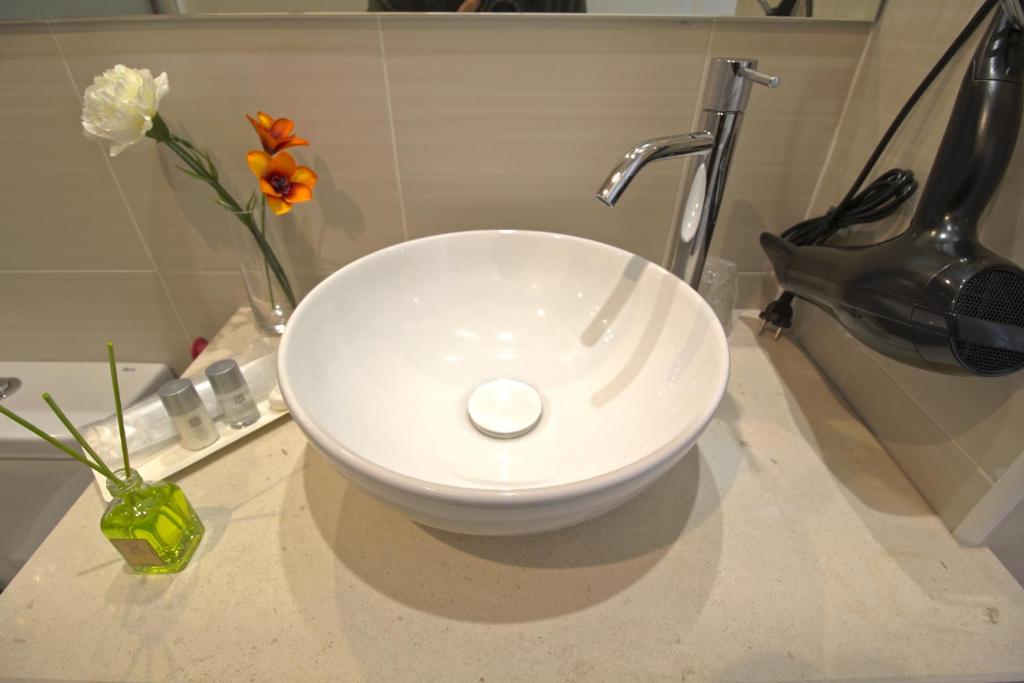 Kúpeľňa v ubytovaní Apartamentos Romero Luna