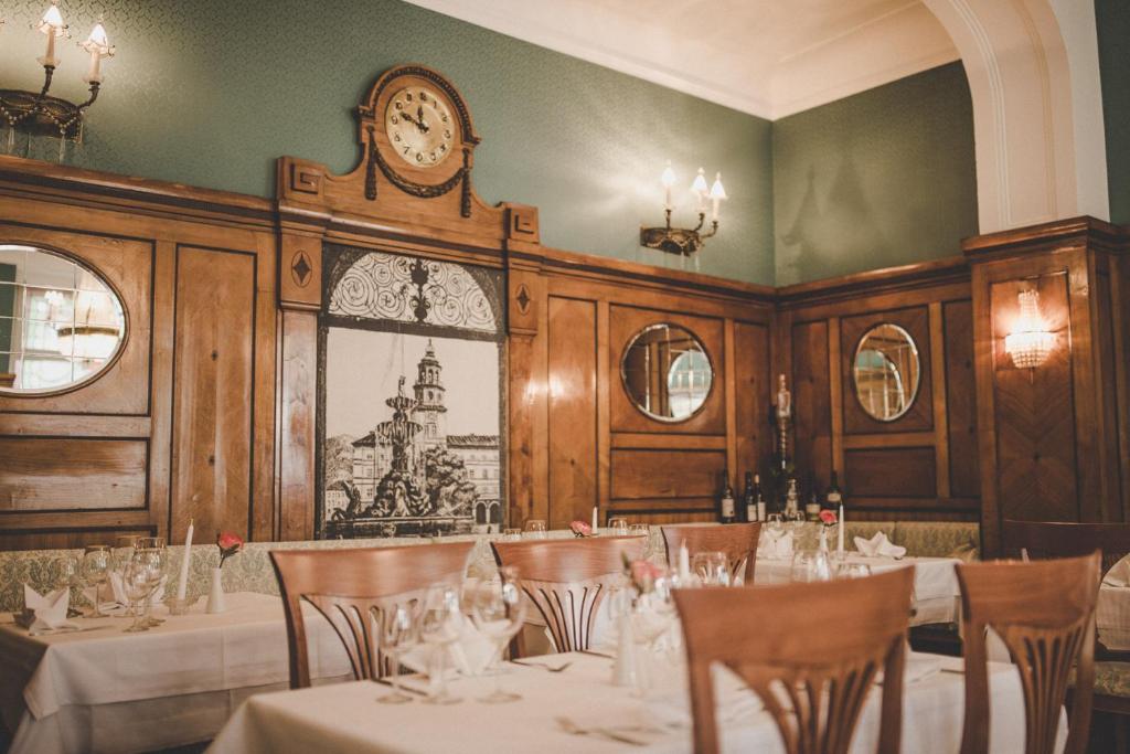 Restaurace v ubytování Kurhotel & Hotel Mozart