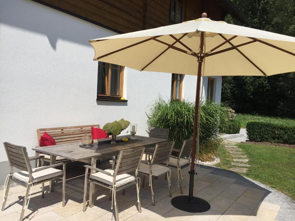 Zahrada ubytování Landhaus am Bach