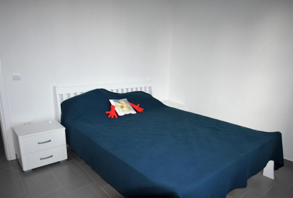 Postel nebo postele na pokoji v ubytování Green Villa in Olives