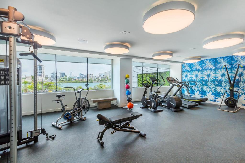 Fitness centrum a/nebo fitness zařízení v ubytování Condado Ocean Club - Adults Only
