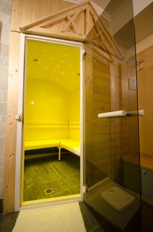 Kúpeľňa v ubytovaní Apart-Pension Wasserfall