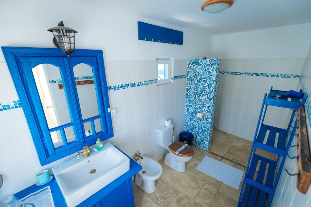Baðherbergi á Pension Sharaiman