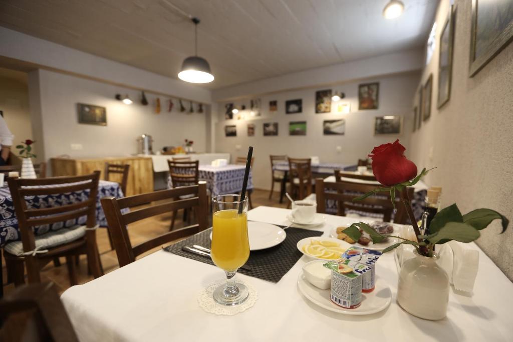 Restaurace v ubytování Le Caucase