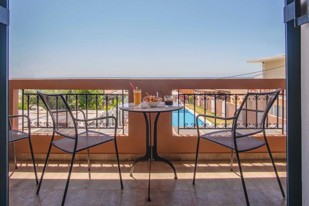 Balkon lub taras w obiekcie Armeno Resort