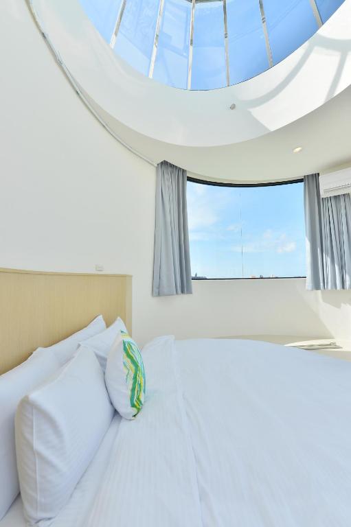 Postel nebo postele na pokoji v ubytování Love Tour