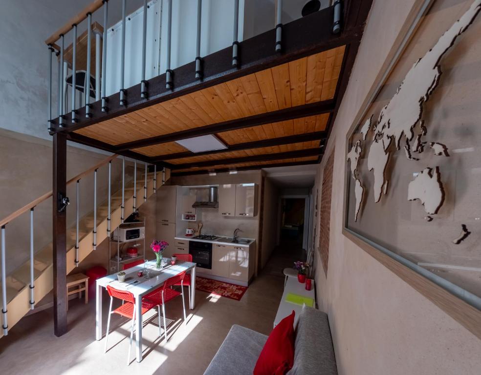 A seating area at Casa della Palma