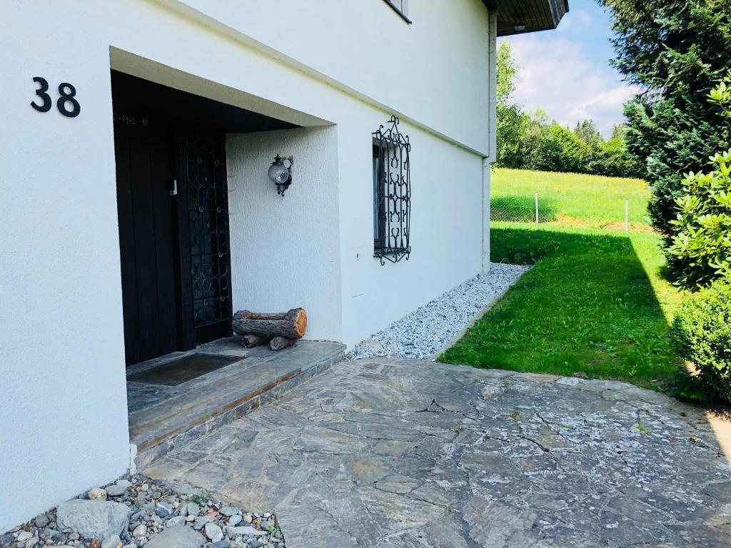 Budova, kde se vila nachází