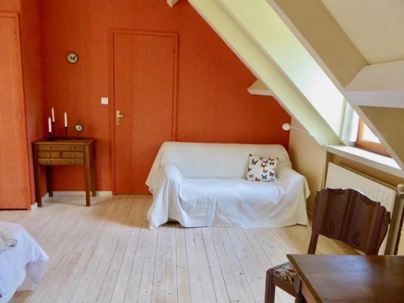 Postel nebo postele na pokoji v ubytování Chambres d'Hotes à La Chandelle