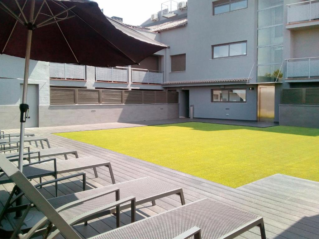 Budova, kde se hotel nachází