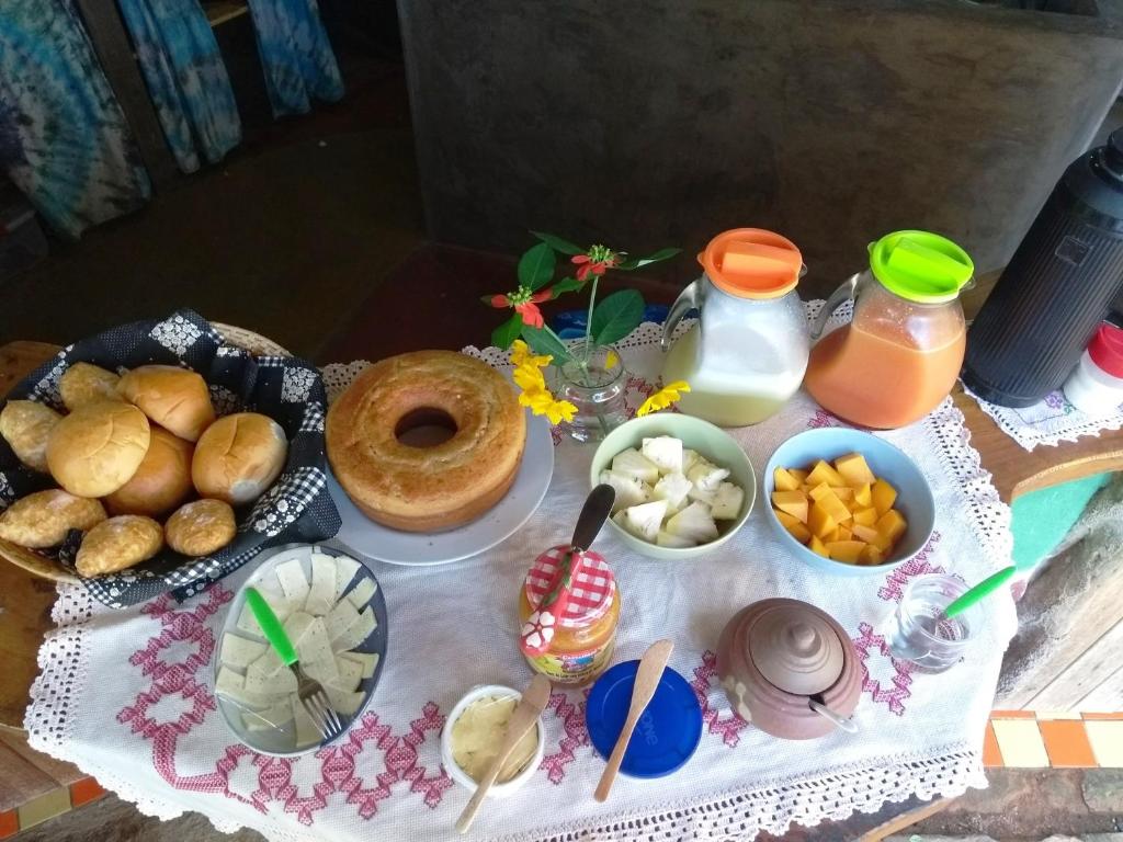 ホステルの敷地内または近くでの食事または食べ物