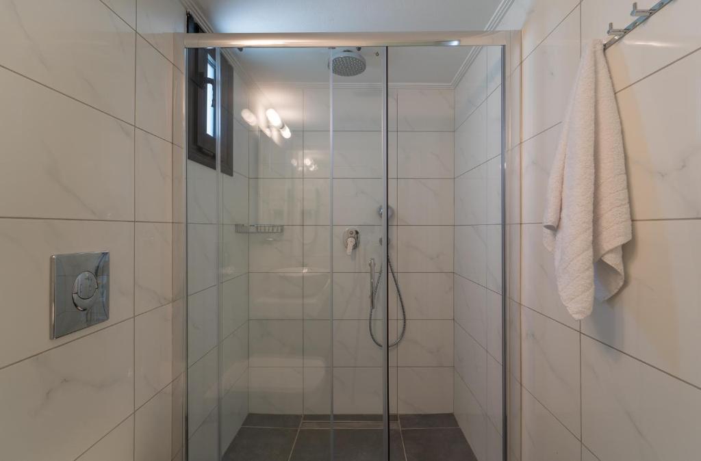 Koupelna v ubytování Achilles Hill Hotel