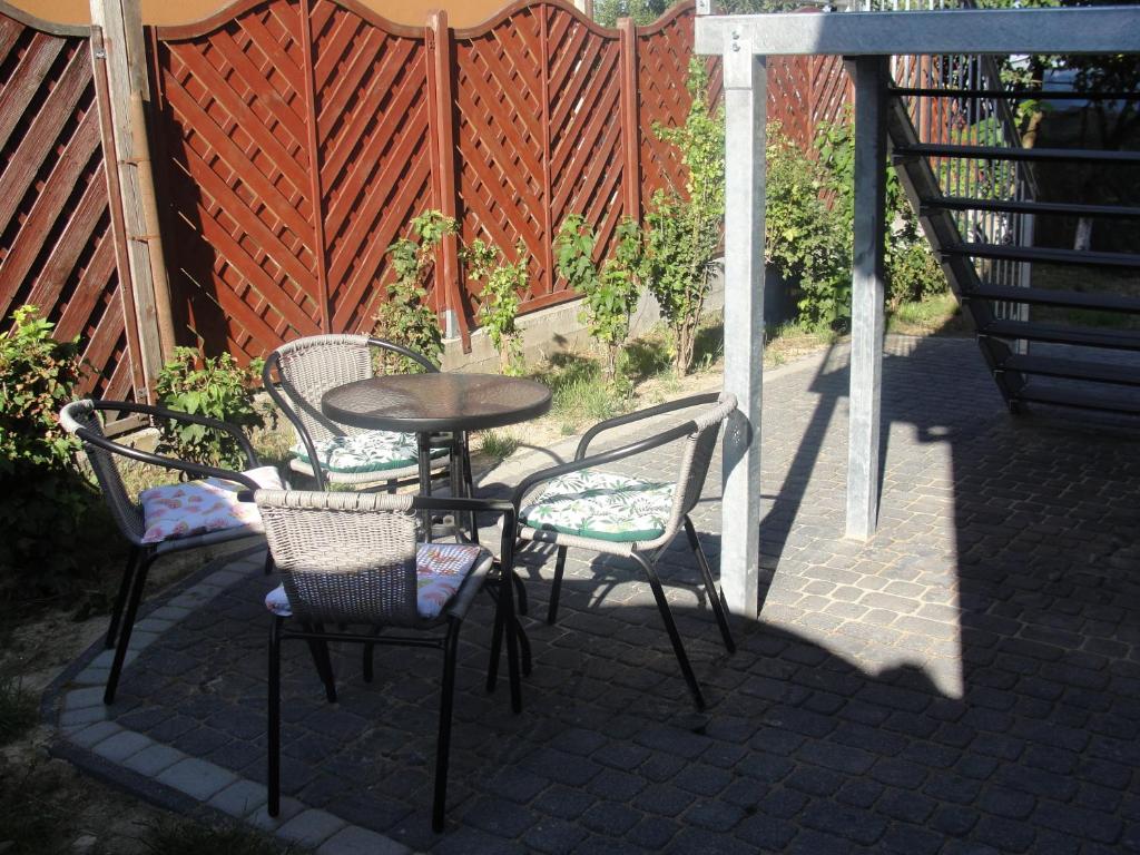 Balkón alebo terasa v ubytovaní Apartament Wolin nad wodą koło Miedzyzdrojów