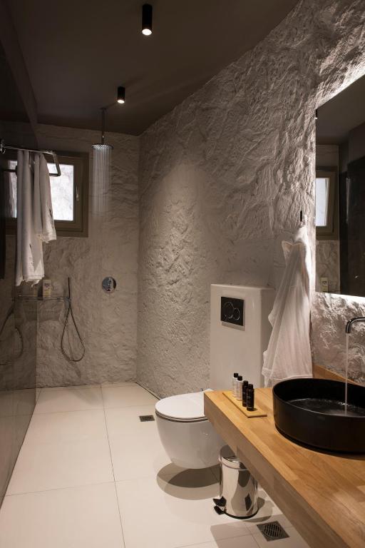 Koupelna v ubytování Villa Vivere