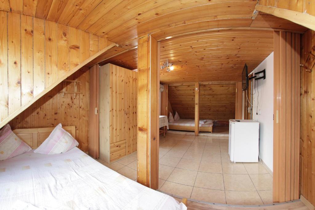 Postel nebo postele na pokoji v ubytování Casa Francisc
