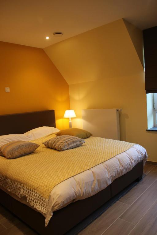 Postel nebo postele na pokoji v ubytování B&B Dotter 17