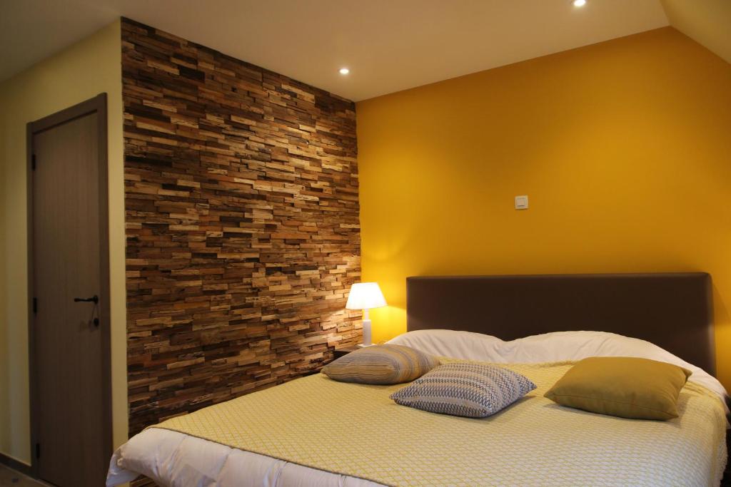 Postel nebo postele na pokoji v ubytování B&B Dotter 17