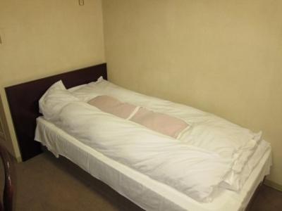 Postel nebo postele na pokoji v ubytování Aoi Business Hotel