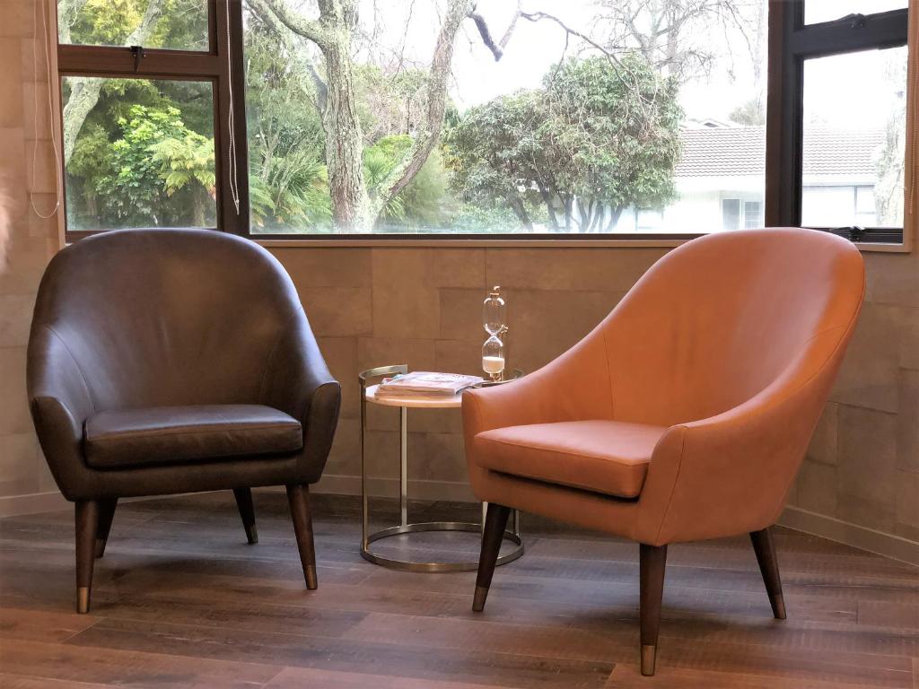 Luxury K-Lodge with Golf course view-Rotorua - Resim 35