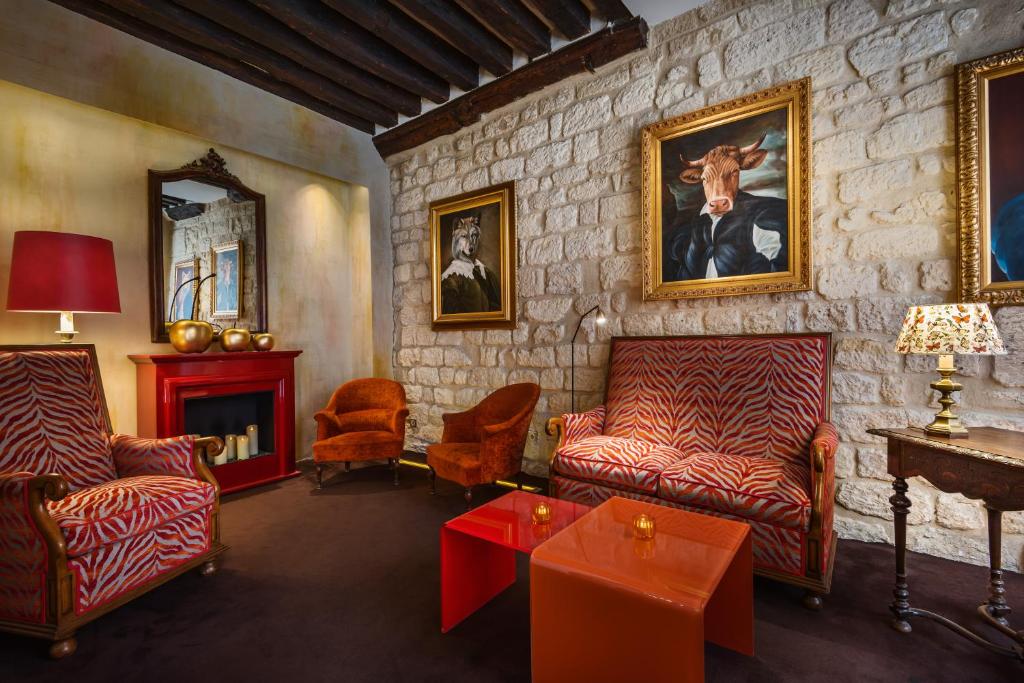 Hôtel Saint-Paul Rive-Gauche - Resim 31