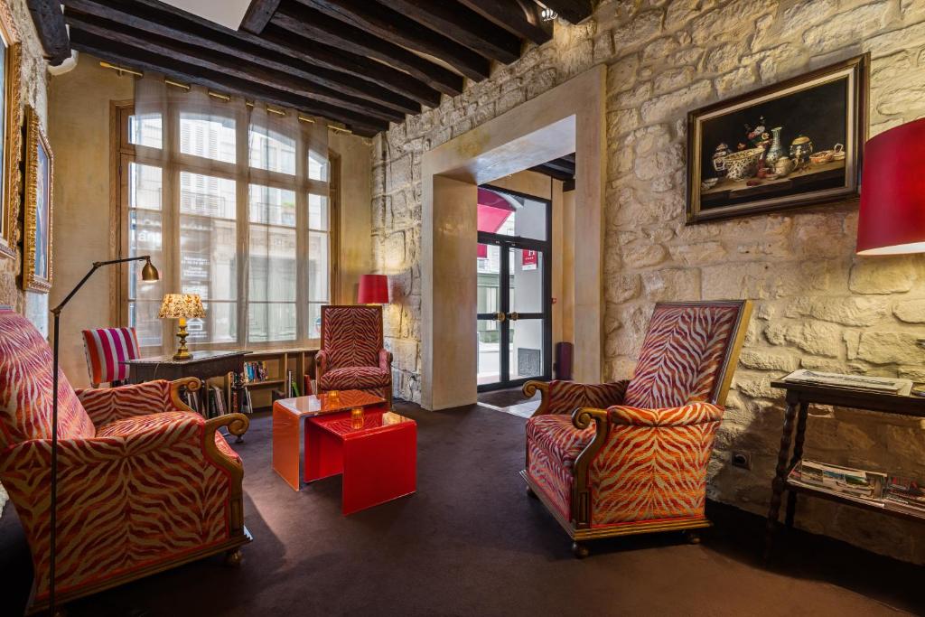 Hôtel Saint-Paul Rive-Gauche - Resim 5