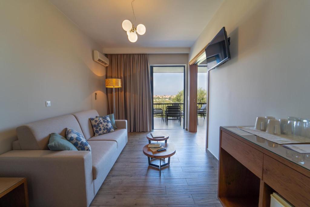 Posezení v ubytování Achilles Hill Hotel
