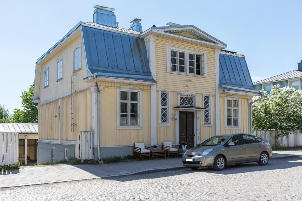Budova, kde se bed and breakfast nachází