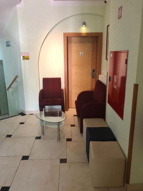 Posezení v ubytování S Hotel