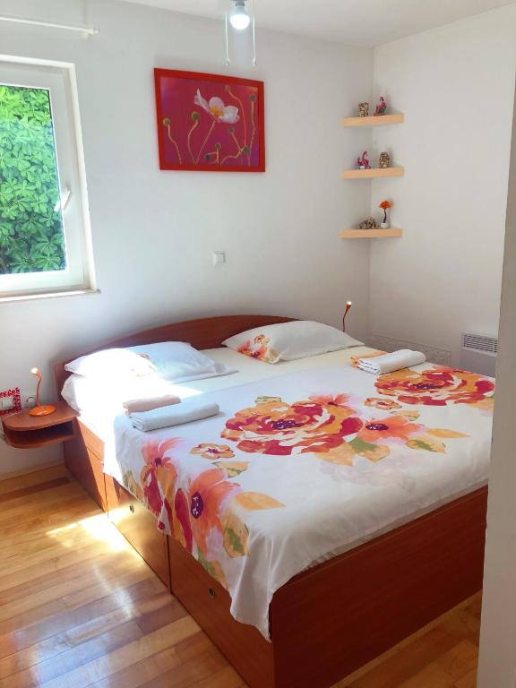 Postel nebo postele na pokoji v ubytování Relax Apartment Lapad Dubrovnik