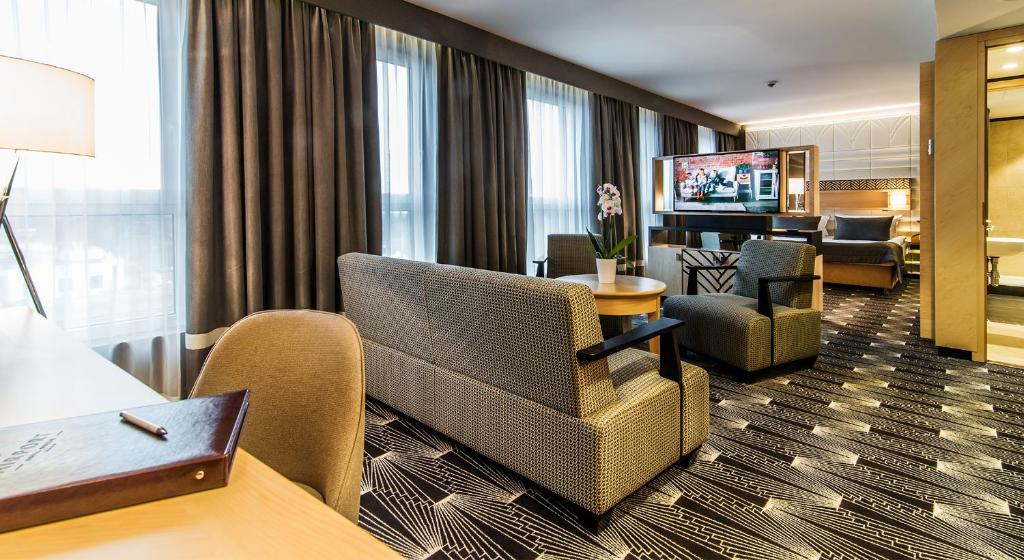 Posedenie v ubytovaní Airport Hotel Okęcie