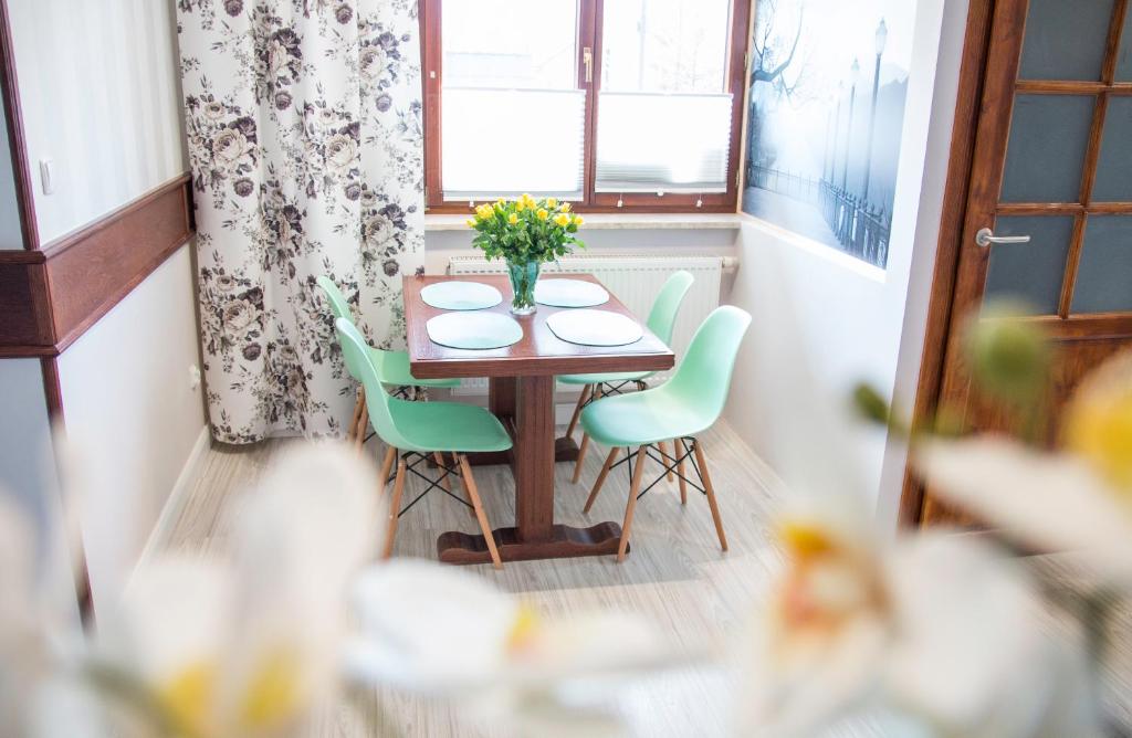 Posedenie v ubytovaní Apartamenty Velvet